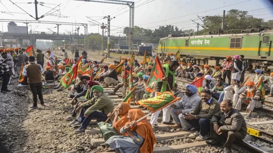 Farmer Protest News:किसानों का आंदोलन होगा तेज, रेल रोको के बाद अब पंजाब बंद का ऐलान