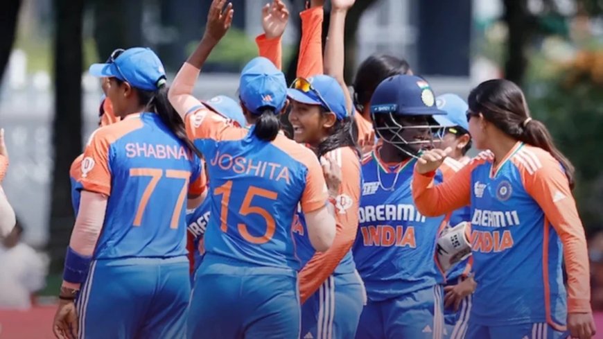 Women U19 Asia Cup:भारत ने बांग्लादेश को चटाई धूल, इस खिलाड़ी ने अर्धशतक लगाकर जिताया खिताब