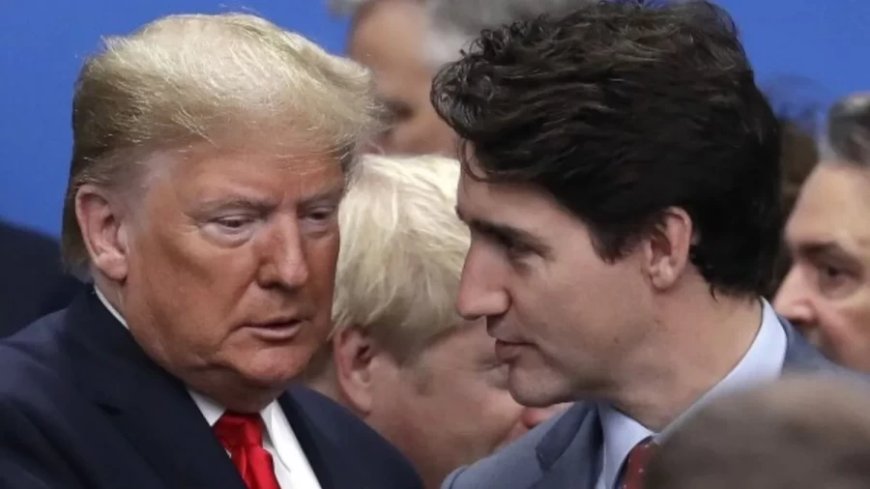 Donald Trump News:ट्रूडो को ट्रंप ने कहा 'पागल वामपंथी', कनाडा का नक्शा मिटाने पर उतारू अमेरिकी राष्ट्रपति