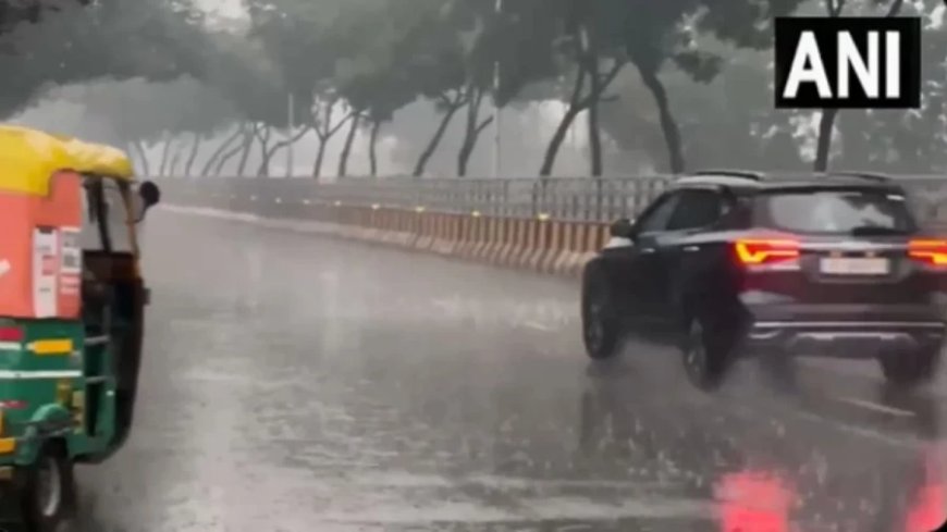 Delhi Weather Update:दिल्ली के कई इलाकों में बारिश, पड़े ओले, जानें कल कैसा रहेगा मौसम
