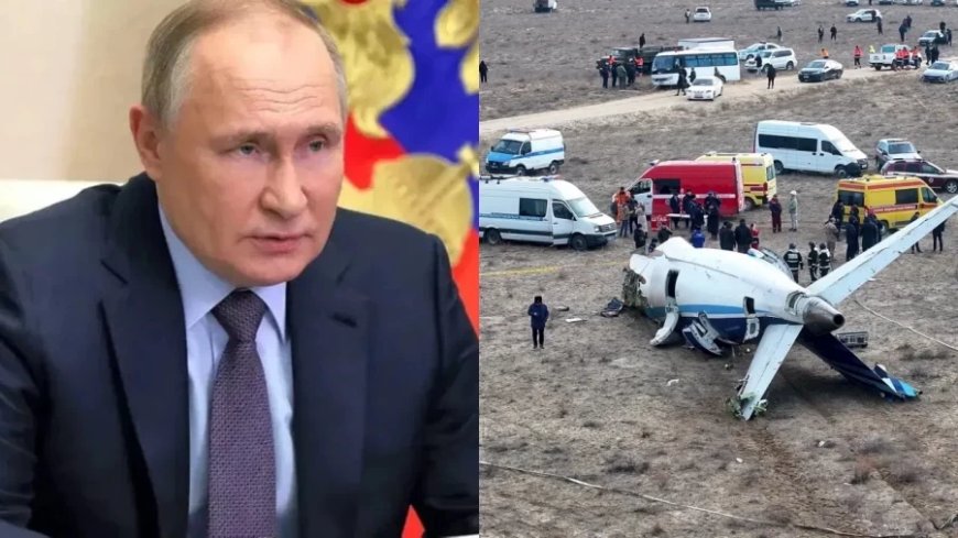 Vladimir Putin News:रूसी राष्ट्रपति पुतिन ने मांगी माफी, कजाकिस्तान प्लेन क्रैश पर जताया अफसोस, क्या है वजह?