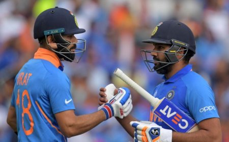 Champions Trophy:रोहित-विराट ने चैंपियंस ट्रॉफी में बनाए इतने रन, कोहली के नाम दर्ज नहीं है सेंचुरी