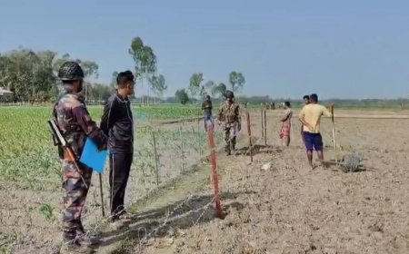 India-Bangladesh News:बांग्लादेश कर रहा हदें पार? कंटीली तार लगाने में बाधा बने BGB के जवान, काम रोकने की कोशिश
