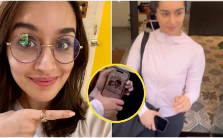 Shraddha Kapoor News:श्रद्धा कपूर के फोन वॉलपेपर पर दिखी रूमर्ड बॉयफ्रेंड की फोटो- तस्वीर हो गई तुरंत वायरल
