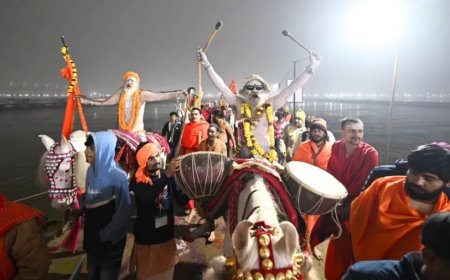 Mahakumbh 2025:प्रयागराज में महाकुंभ का भव्य आयोजन, अमृत स्नान जारी, 4 करोड़ लोगो के शामिल होने की उम्मीद