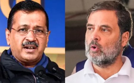 Arvind Kejriwal News:देश बचाने के लिए मैं लड़ रहा और राहुल कांग्रेस... केजरीवाल का बड़ा पलटवार