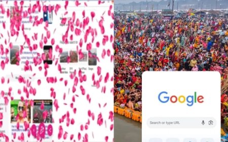 Maha Kumbh 2025:Google ने की महाकुंभ के लिए खास तैयारी, Mahakumbh टाइप करने पर होगी 'पुष्प-वर्षा'