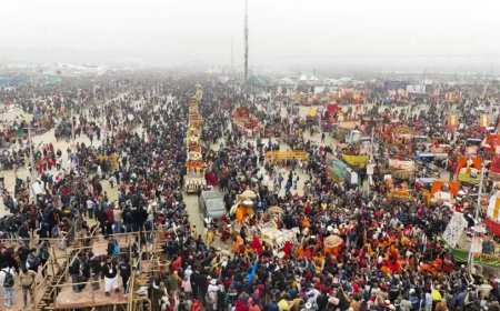 Maha Kumbh 2025:महाकुंभ में 7 करोड़ से ज्यादा लोगों ने डुबकी लगाई, त्रिवेणी संगम पर श्रद्धालुओं की भीड़
