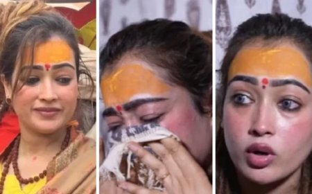 Harsha Richhariya:महाकुंभ में फेमस होने से लेकर मैदान छोड़ने तक,सुंदर 'साध्वी' हर्षा रिछारिया क्या बोली