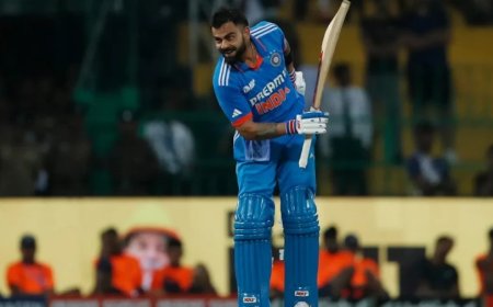 Virat Kohli New Record:सिर्फ 5 कदम दूर विराट इस खास आंकड़े से, हासिल करते ही बन जाएंगे 7वें भारतीय खिलाड़ी
