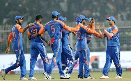 IND vs ENG:टीम इंडिया ने पहले टी20 मैच को 7 विकेट से जीता- अभिषेक शर्मा के तूफान में उड़ा इंग्लैंड