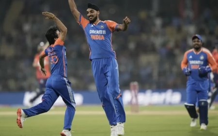 IND vs ENG:शाहीन अफरीदी सहित सभी को अर्शदीप सिंह ने छोड़ा पीछे, इस लिस्ट में पहुंचे पहले नंबर पर