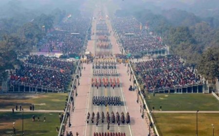 Republic Day Parade:कर्तव्य पथ पर भारत की दिखेगी ताकत, गणतंत्र दिवस के मौके पर आज भव्य आयोजन