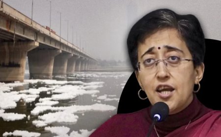 Delhi Election 2025:यमुना में अमोनिया पर संग्राम... चुनाव आयोग से सीएम आतिशी ने की शिकायत
