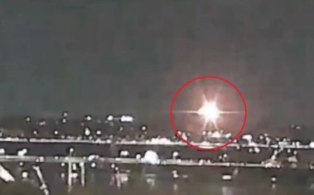 America Plane Crash:अमेरिका में व्हाइट हाउस के पास हुआ बड़ा विमान हादसा, 60 लोग थे सवार