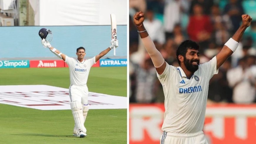 ICC Test Rankings:आईसीसी रैंकिंग में भयंकर उठापटक, जायसवाल को फायदा, बुमराह का भी करिश्मा