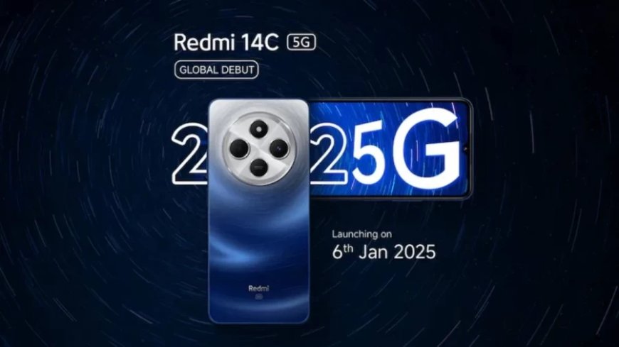 Redmi 14C 5G Smartphone:Redmi का बड़ा 'मास्टर स्ट्रोक', भारत में तगड़े फीचर्स वाला सस्ता 5G फोन लॉन्च किया
