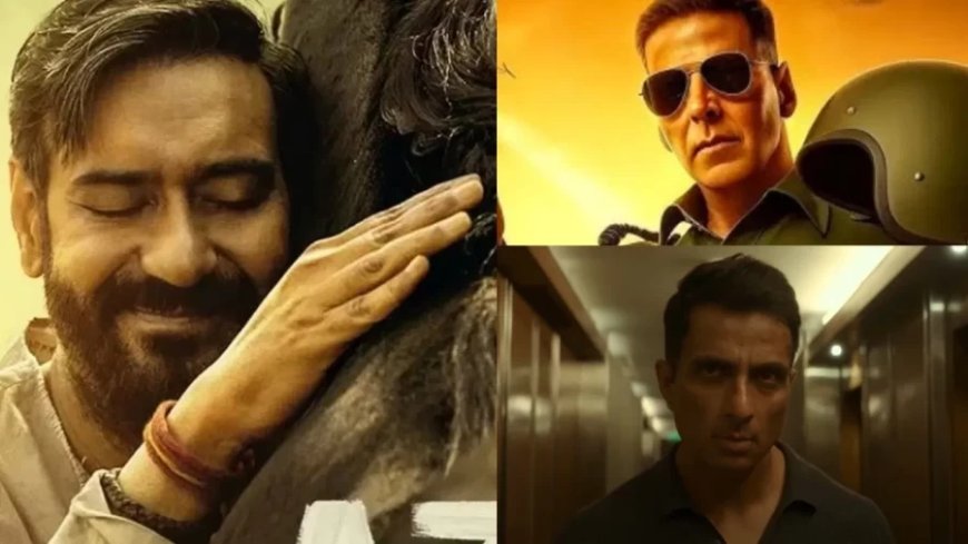 Bollywood News:अक्षय-अजय-सोनू सूद सब 2025 में आ रहे, किसकी पिक्चर में कितना दम?