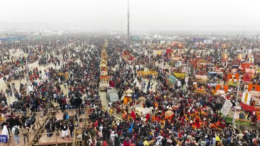 Maha Kumbh 2025:महाकुंभ में 7 करोड़ से ज्यादा लोगों ने डुबकी लगाई, त्रिवेणी संगम पर श्रद्धालुओं की भीड़