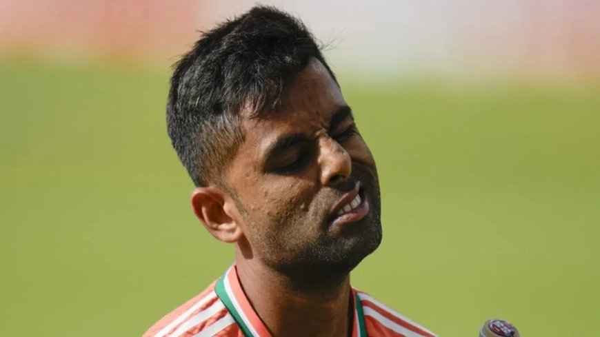 Suryakumar Yadav News:CT स्क्वाड में बाहर होने का नहीं, सूर्यकुमार यादव को है इस बात का दुख