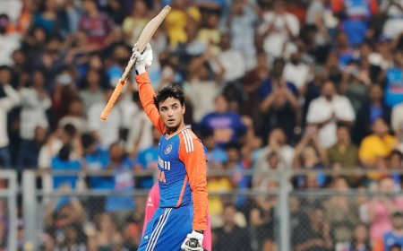 Abhishek Sharma News:अभिषेक ने रचा इतिहास, आईसीसी टी20 रैंकिंग में लगा दी लंबी छलांग