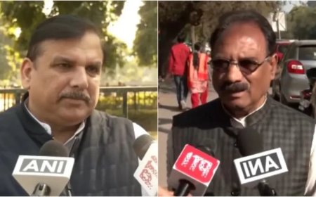 Delhi Election 2025:'हार रहे हैं केजरीवाल', संजय सिंह के बयान पर अनिल वाल्मीकि ने किया पलटवार