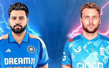 IND vs ENG:पहले वनडे में इंग्लैंड ने टॉस जीतकर पहले बल्लेबाजी का फैसला किया- देखें प्लेइंग 11