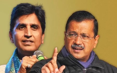 Delhi Election 2025:सपनों के हत्यारे को दंड, दुर्योधन की हार- केजरीवाल की हार पर कुमार विश्वास का तंज