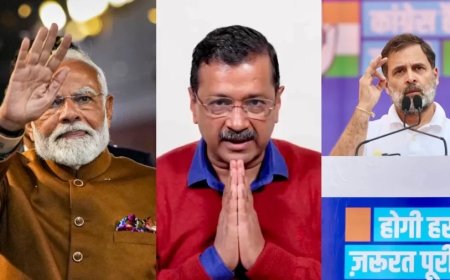 Delhi Election 2025:दिल्ली चुनाव में किस पार्टी को कितने प्रतिशत वोट मिले? आंकड़े आए सामने