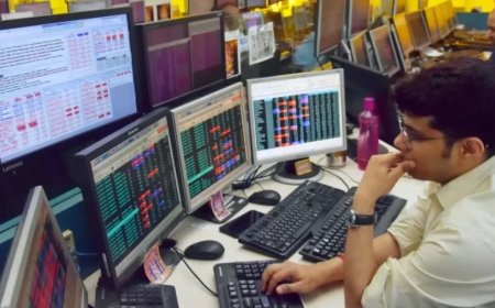 Share Market News:आज शेयर बाजार ने की फ्लैट शुरुआत, इन शेयरों में जोरदार गिरावट दिखी