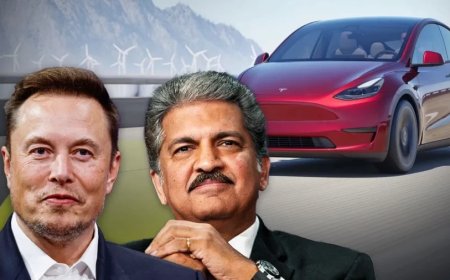 Anand Mahindra:इंडिया आ रही Tesla, महिंद्रा बोले-क्या पूरा बाजार हमारे लिए छोड़ दोगे?