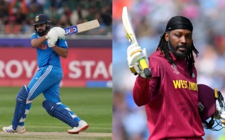 Rohit Sharma Record:रोहित को बस करना होगा यह काम, क्रिस गेल का बहुत बड़ा कीर्तिमान हो जाएगा ध्वस्त