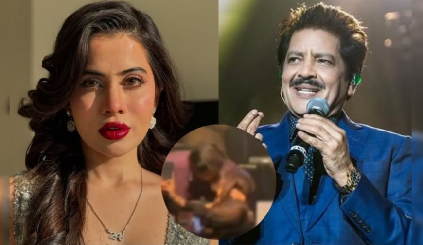 Udit Narayan Video:'इस उम्र में ऐसा ही होता है...' उदित नारायण किसिंग वीडियो पर उर्फी ये क्या कह गईं?