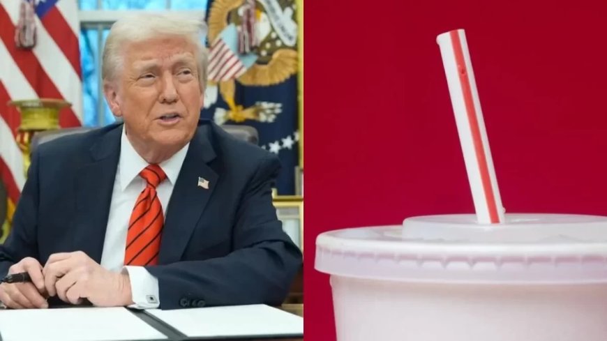 Donald Trump News:कागज के स्ट्रॉ पर ट्रंप ने लगाया बैन, कहा- ‘ये टिकाऊ नहीं होते, प्लास्टिक वाला सही है’