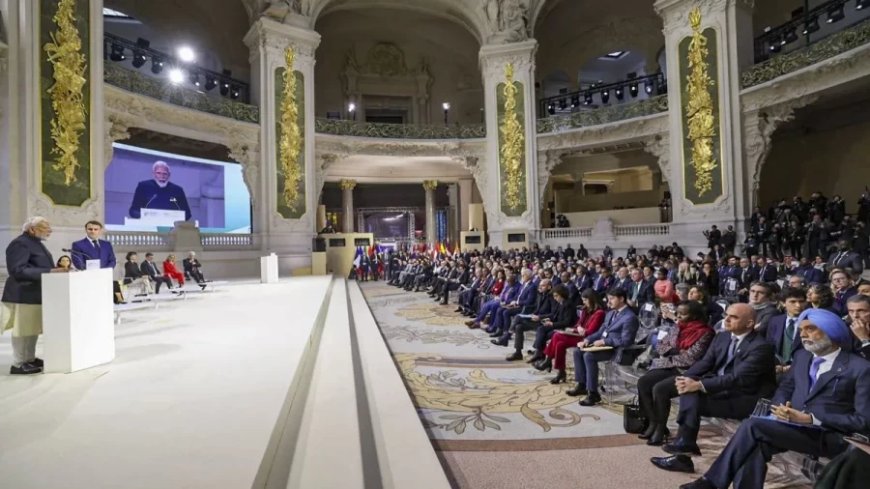 Paris Ai Summit:'भारत आने का यही समय है'- फ्रांसीसी निवेशकों से बोलें पीएम मोदी