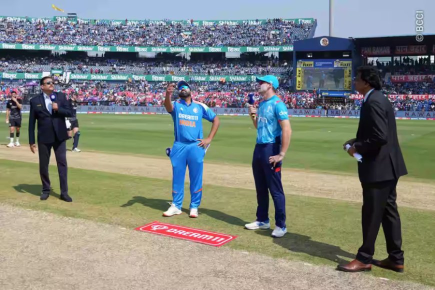 IND vs ENG:तीसरे वनडे में इंग्लैंड ने टॉस जीतकर पहले गेंदबाजी का फैसला किया- देखें प्लेइंग 11