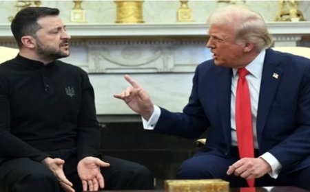 Trump-Zelenskyy News:मीडियाकर्मी भी Trump-Zelensky की नोकझोंक देख दंग, ट्रंप ने कह दी बड़ी बात