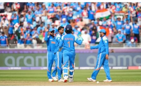 Champions Trophy 2025:ऑस्ट्रेलिया से होगा सेमीफाइनल में भारत का सामना, फैंस की बढ़ी धड़कनें!