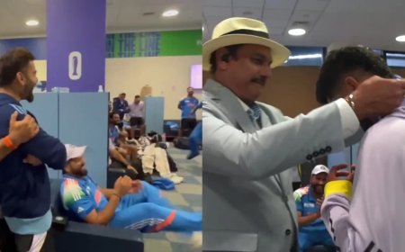 IND vs AUS ODI:इस खिलाड़ी को मिला सेमीफाइनल मैच में बेस्ट फील्डर अवॉर्ड, इस दिग्गज ने पहनाया मेडल