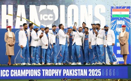 IND vs NZ Final:टीम इंडिया ने तीसरी बार जीता Champions Trophy का खिताब- न्यूजीलैंड को किया ढेर