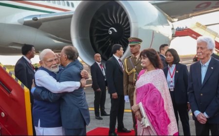 PM Modi In Mauritius:PM मोदी का मॉरीशस में हुआ जोरदार स्वागत, राष्ट्रीय दिवस समारोह में करेंगे शिरकत