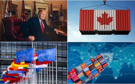 US Tariff Reaction:EU और कनाडा का पलटवार, ट्रंप को दिया झटका, कई प्रोडक्ट्स पर लगाएंगे टैरिफ