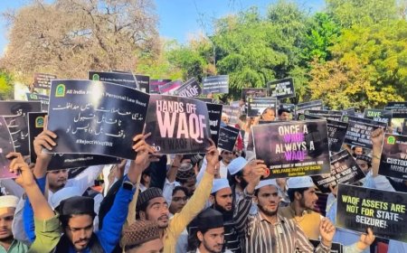 Waqf Amendment Bill:आज वक्फ संशोधन बिल के खिलाफ प्रदर्शन, कांग्रेस सहित कई दल होंगे शामिल