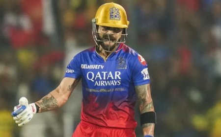IPL 2025:ईडन गार्डन्स में विराट का रहा है ऐसा रिकॉर्ड, KKR के खिलाफ बनाए हैं इतने रन