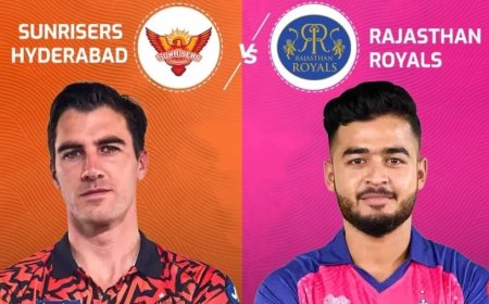 SRH vs RR:राजस्थान ने टॉस जीतकर गेंदबाजी का फैसला किया- देखें दोनों टीमों की प्लेइंग-11