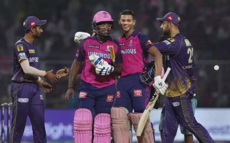 RR vs KKR:आज पराग के सामने होगी रहाणे की टीम, दोनों का कैसा है हेड टू हेड रिकॉर्ड, जानें यहां