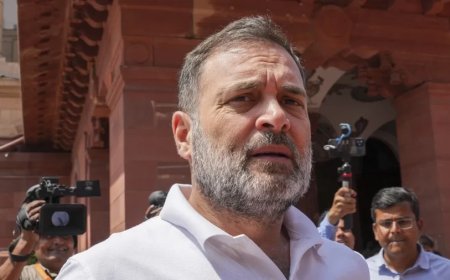 Rahul Gandhi Loksabha:'लोकसभा में मुझे बोलने नहीं दिया जा रहा'- कांग्रेस नेता राहुल गांधी ने लगाया बड़ा आरोप