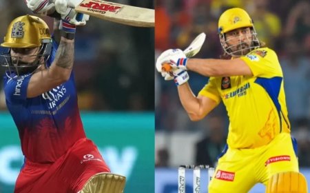 CSK vs RCB:दोनों टीमों में होंगे बदलाव! कप्तान कोई भी हो मुकाबला तो कोहली बनाम धोनी ही है