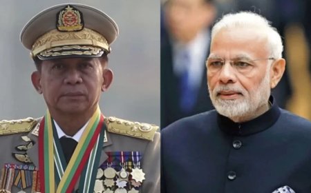 Earthquake In Myanmar:म्यांमार के सेना प्रमुख से पीएम मोदी ने की बात, बोले- 'कठिन समय में साथ खड़ा है भारत'