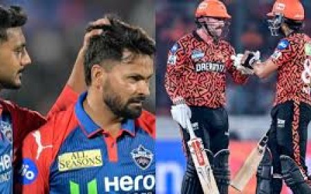 DC vs SRH:सनराइजर्स हैदराबाद ने टॉस जीतकर पहले बल्लेबाजी का फैसला किया- देखें प्लेइंग 11